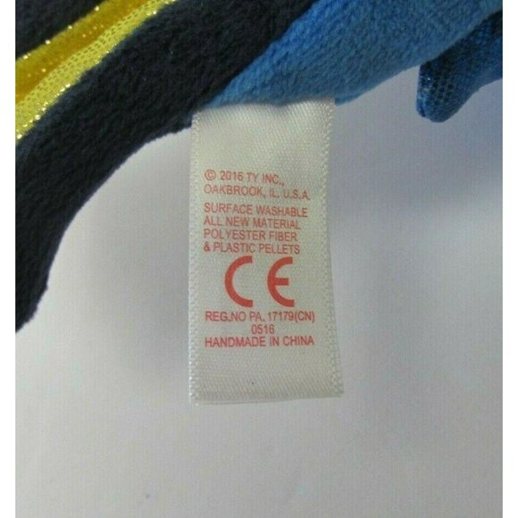 Ty Disney Dory Plush 9.5" Finding Nemo Pixar Fish Sparkle Stuffed Animal Toy - Picture 6 of 6